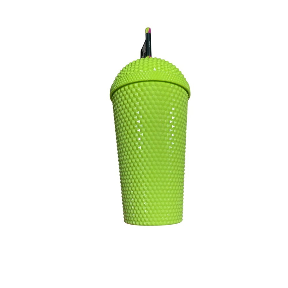 Starbucks‎ 30th Anniversary Lime Green Stuffed Cold Cup NEW